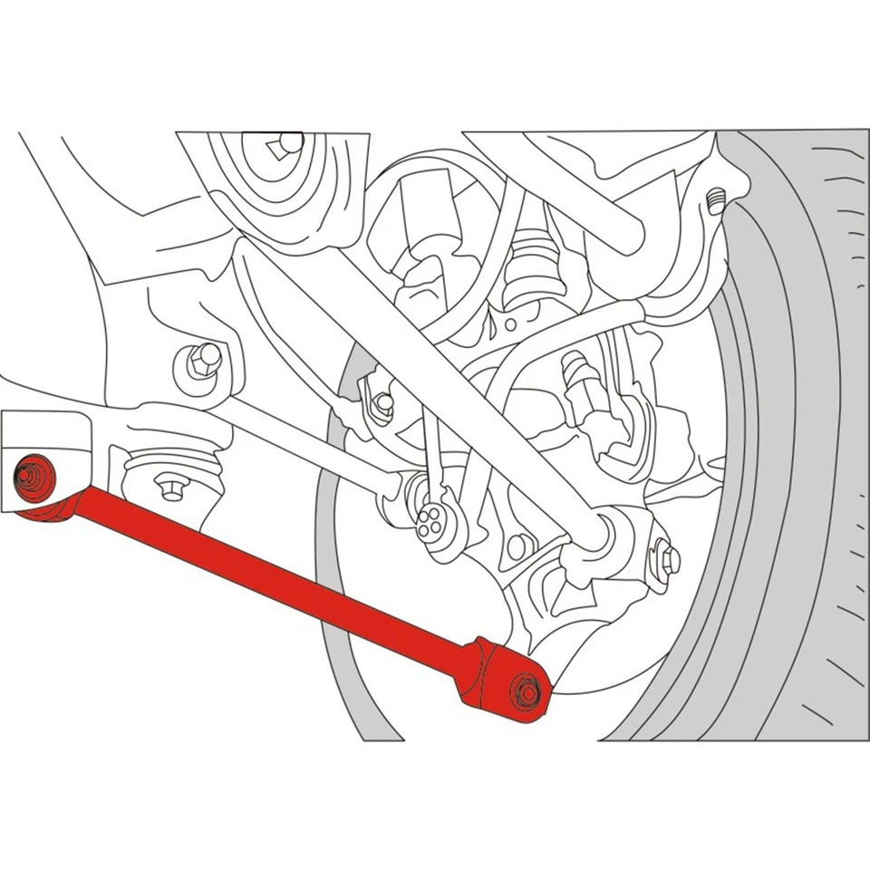LYKT 2pcs Adjustable Rear Camber Arms for Honda Accord/Crosstour、AcuraTSX/TL/TLX Foto 2 de 4