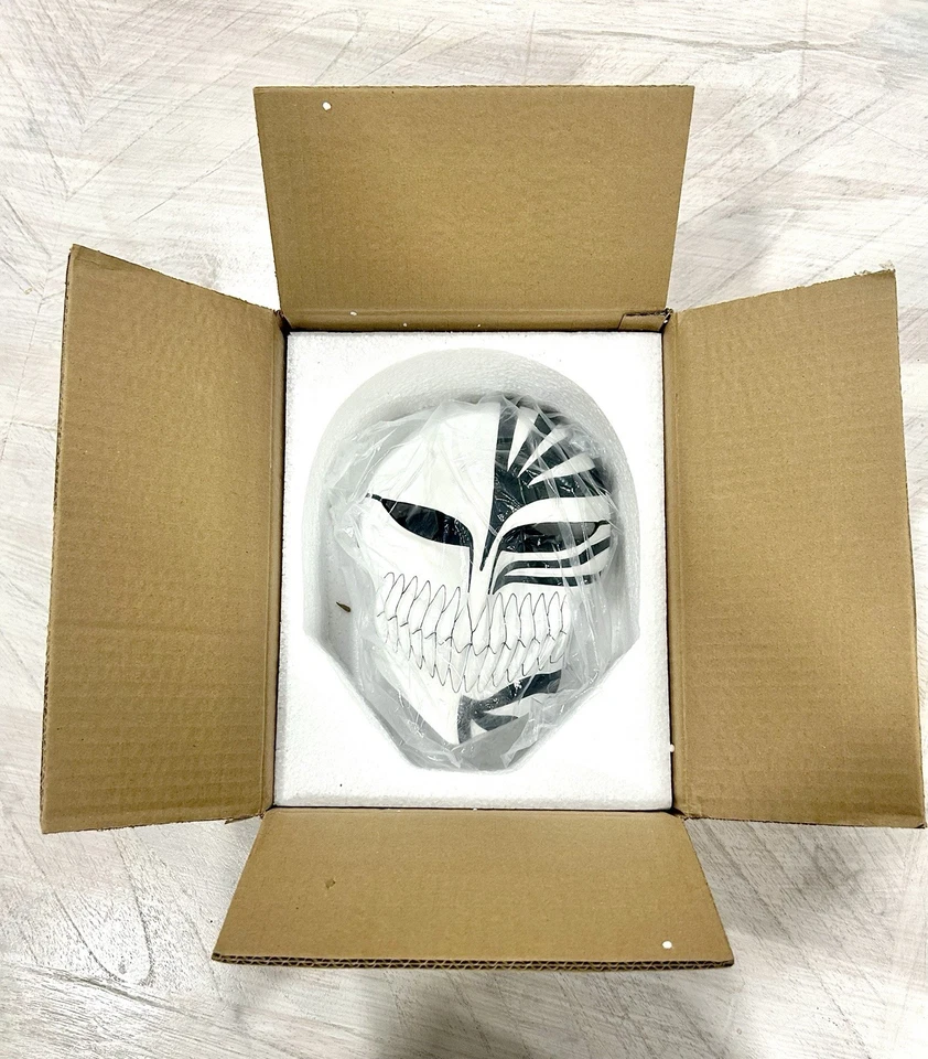 Máscara de Cosplay Kurosaki Ichigo (Caja Abierta) Blanqueador Juegos con disfraces Foto 3 de 3