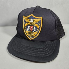 Vintage Trucker Hat Alaska Highway Patrol Snapback 70s 80s Foam AHP