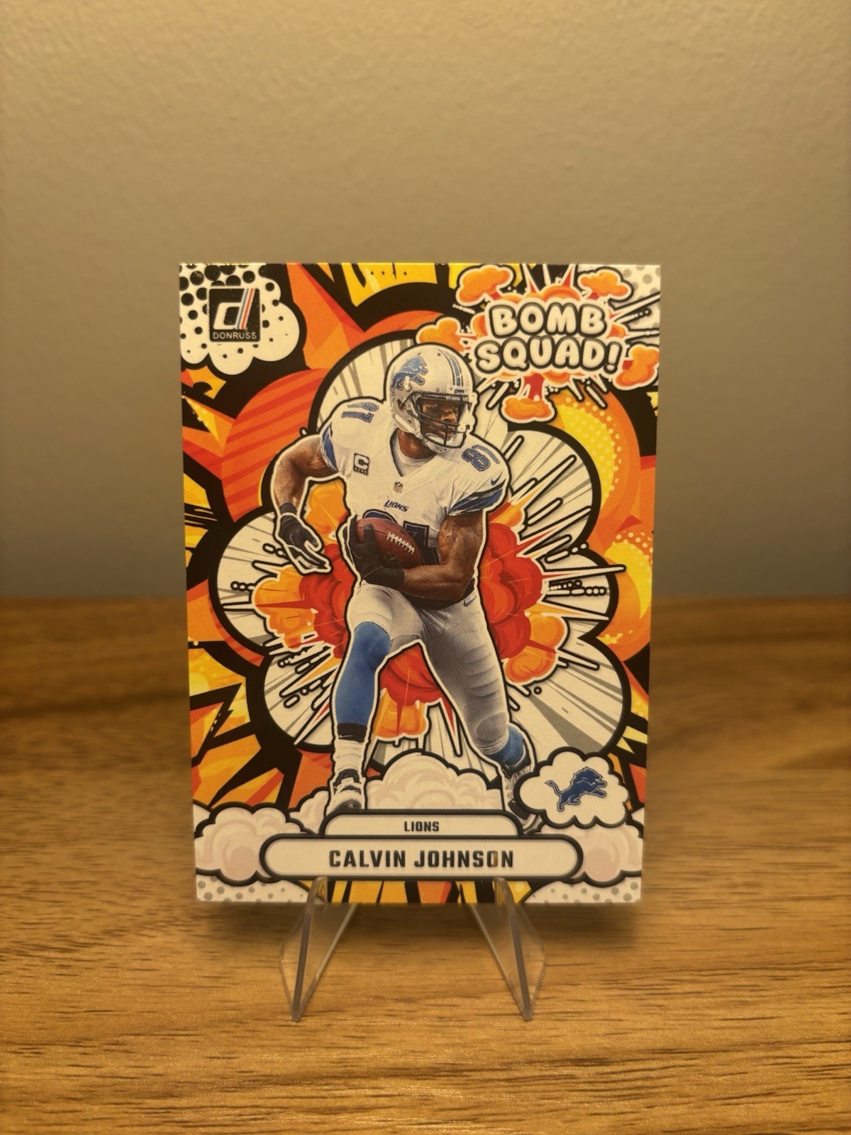 2025 Panini Donruss Calvin Johnson - Bomb Squad #BS-CJN
