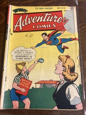 Adventure Comics #168 (DC Comics September 1951)