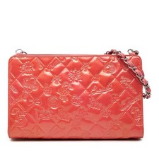 Chanel Icon Chain Shoulder Bag Women Pink One Size