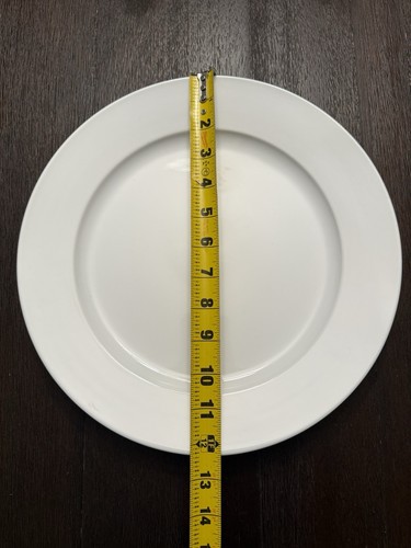 Restoration Hardware RH Chinese Porcelain 12.25” RIMMED Grand Dinner Plate White - Picture 3 of 3