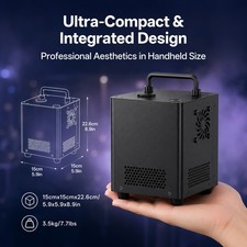 800W Mini Cold Spark Machine Stage Effect DMX Firework Machine Bar Wedding Show