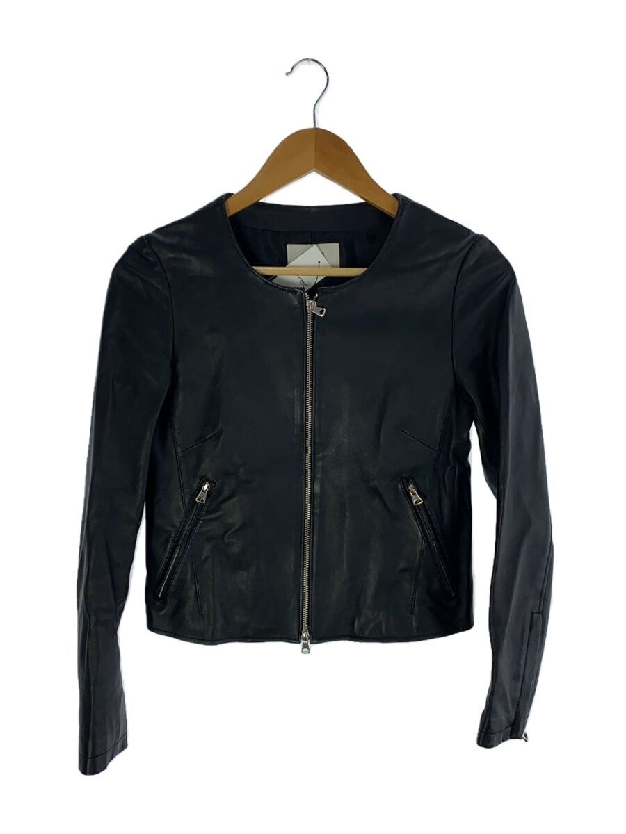 Studious Collarless/Leather Jacket Blouson/1/Shee… - image 1