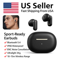 For Apple iPhone 16 15 14 13 12 11 Pro Max Wireless Bluetooth Headphones Earbuds