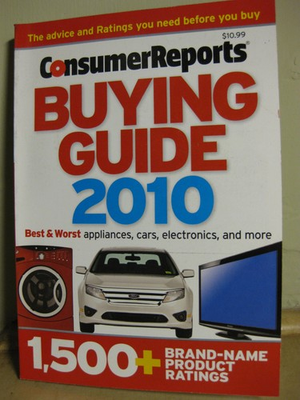 #ad Consumer Reports Buying Guide 2010 $12.91