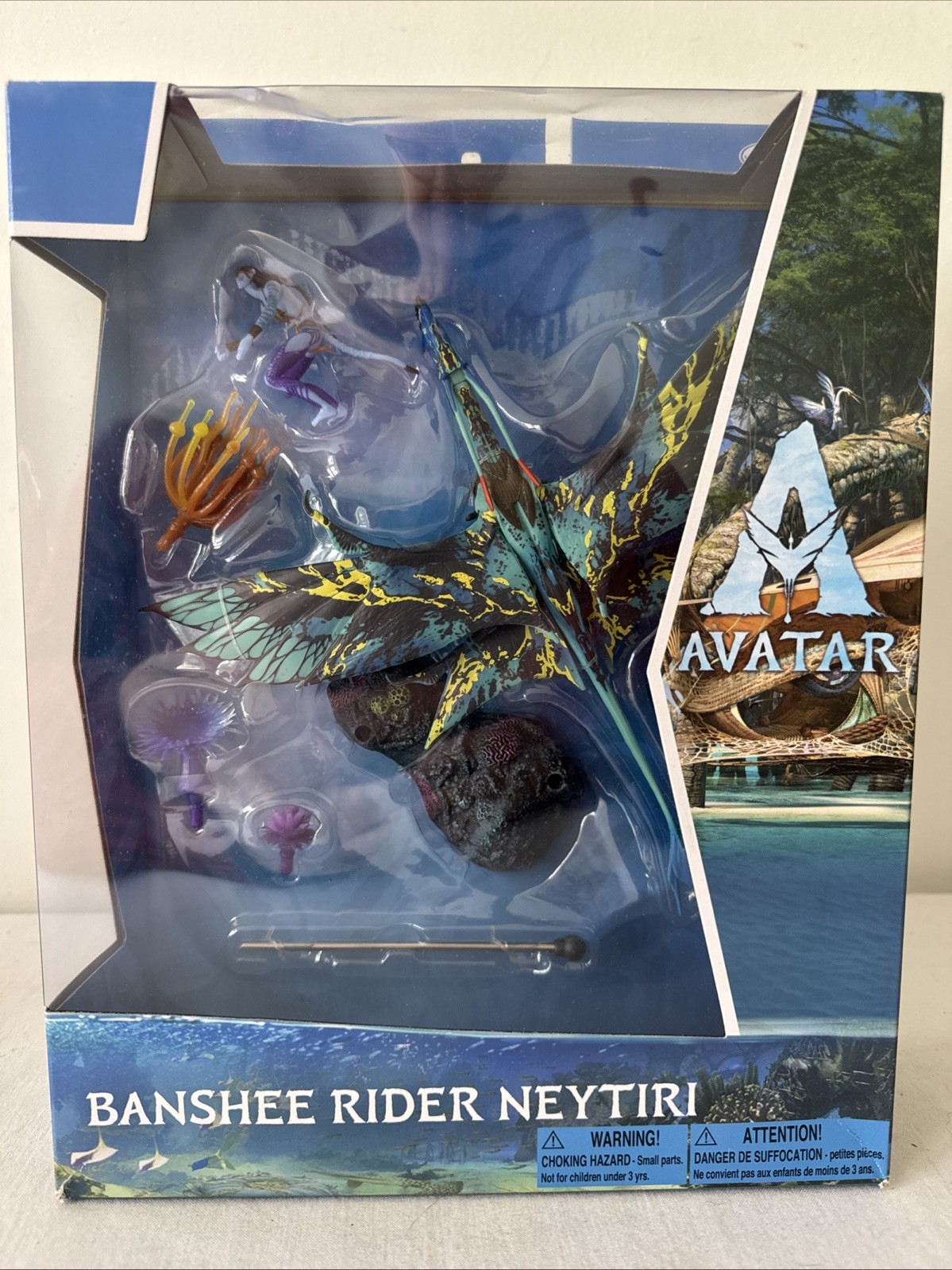 Pandora Banshee & Neytiri Avatar World Of Water Mcfarlane Toys Disney NEW W311