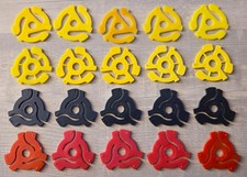 Vintage 45 RPM Record Adapters Collection   20 Original Adapters Lot A215 