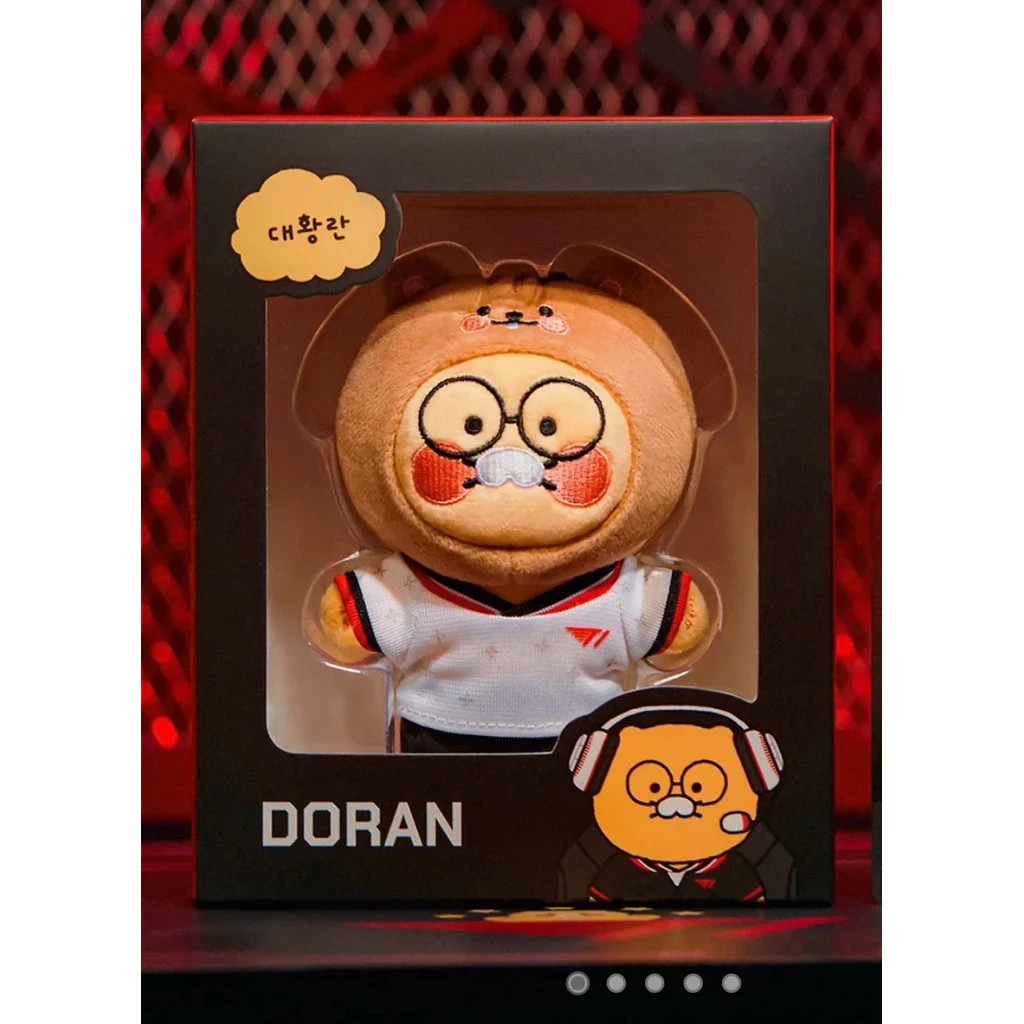 AUTHENTIC] T1 KAKAO KEYCHAIN DOLL CARD SET FAKER DORAN KERIA