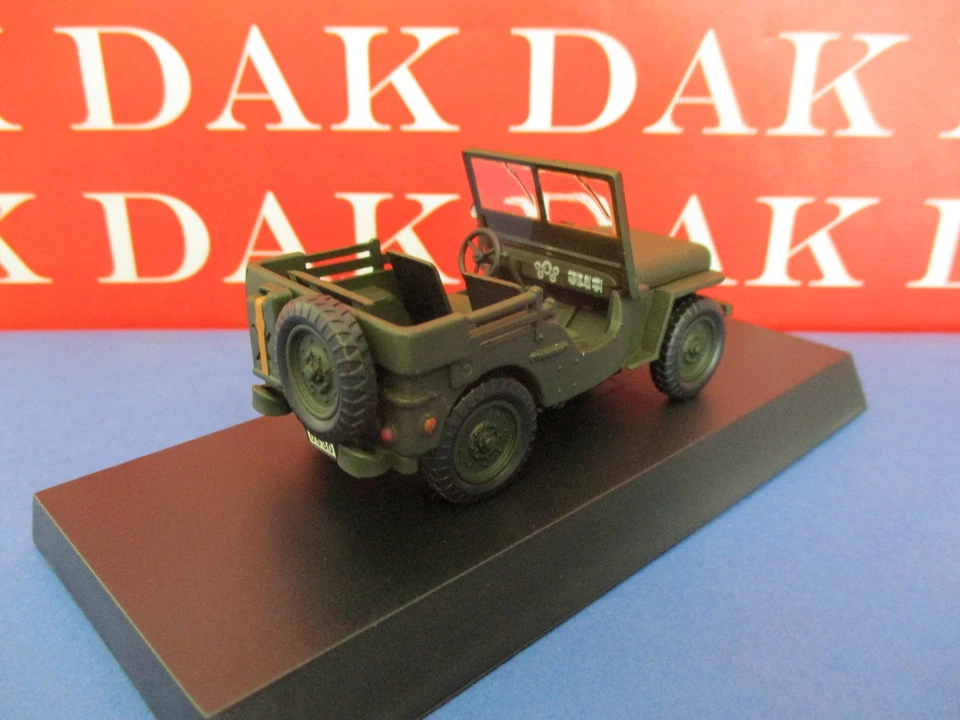 Die cast 1/43 Modellino Auto Carabinieri Jeep Willys 1947 - Immagine 3 di 3