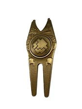 Vintage SW Southwest Arizona Native Golf Tournement Brass Metal Divot Tool