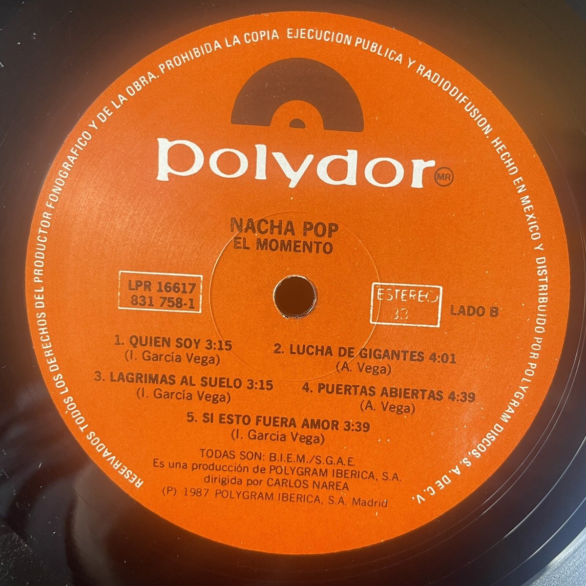 aqui estoy / nacha メキシコ盤LP 珍盤 aqui estoy / nacha メキシコ盤LP 珍盤 - メルカリ