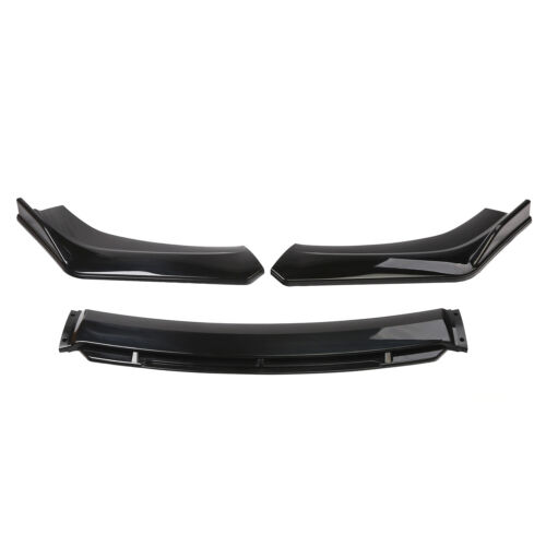 For Renault Clio Sport Gloss Front Bumper Lip Spoiler Splitter Chin Body Kit UK - Picture 7 of 12