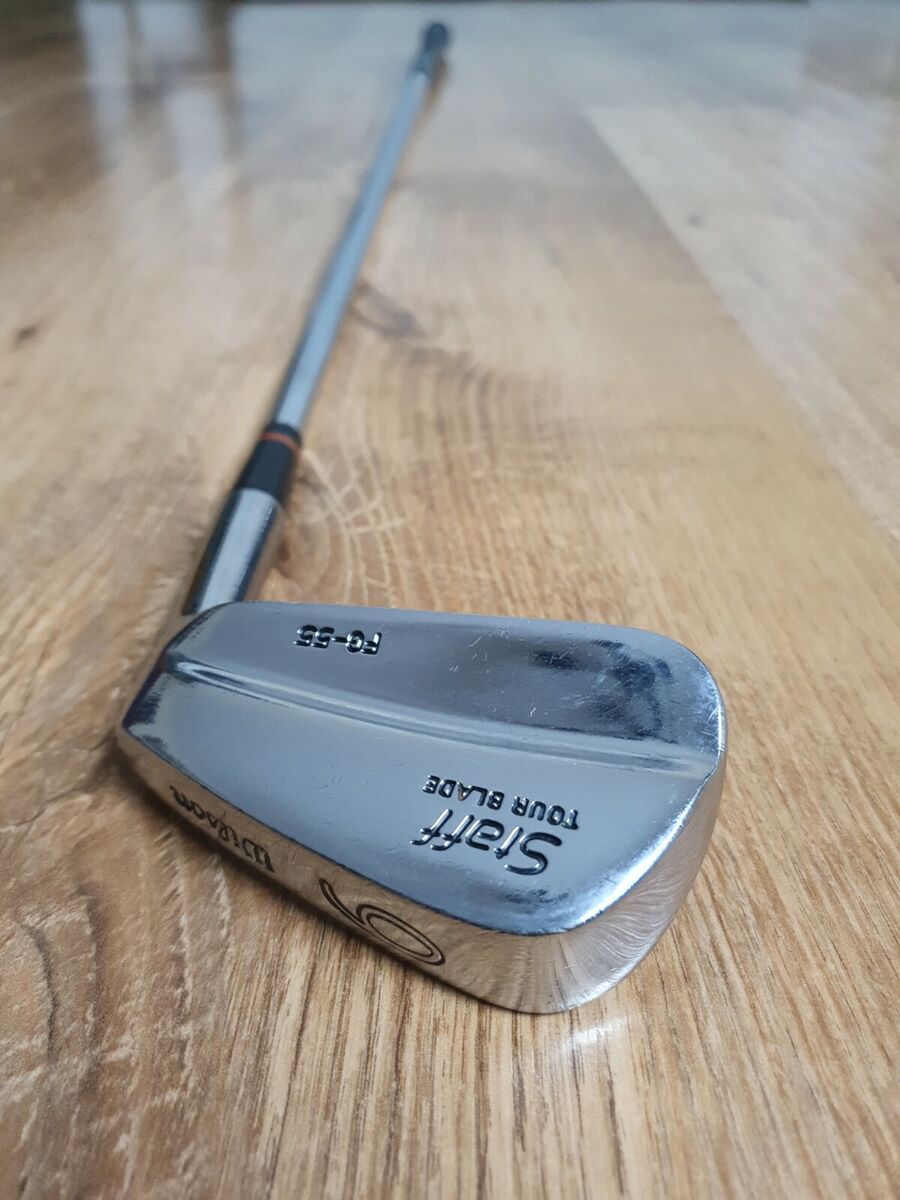 Wilson Staff FG-55 Tour Blade 8 Iron Regular Steel Shaft Golf Pride Grip Wilson Staff FG-55 Tour Blade 8 Iron Regular Steel Shaft Golf Pride Grip