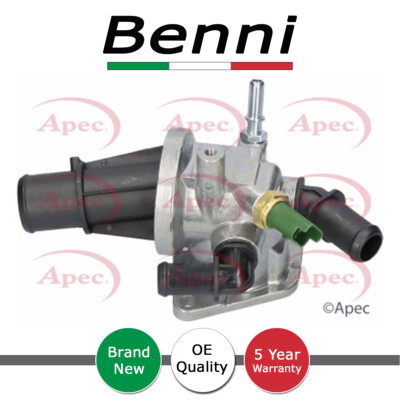 Thermostat Coolant Benni Fits Vauxhall Combo Corsavan Fiat Doblo Panda 500 #1