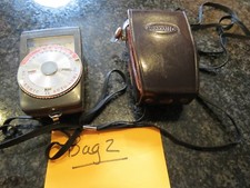 sekonic auto lumi model 86 light meter with case