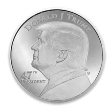 NEW!!! 47th President - 1 oz .999 Fine Silver Round