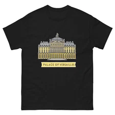 Palace Of Versailles Attraction Landmark Travel T-Shirt