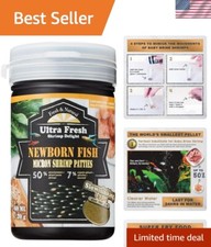 Energizing Baby Fish Food with Sword Prawn Shrimp - Low Fat  High Nutrition