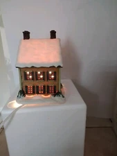 Currier & Ives Winter In The Country "A Cold Morning" NewYork  Museum 2001 VTG