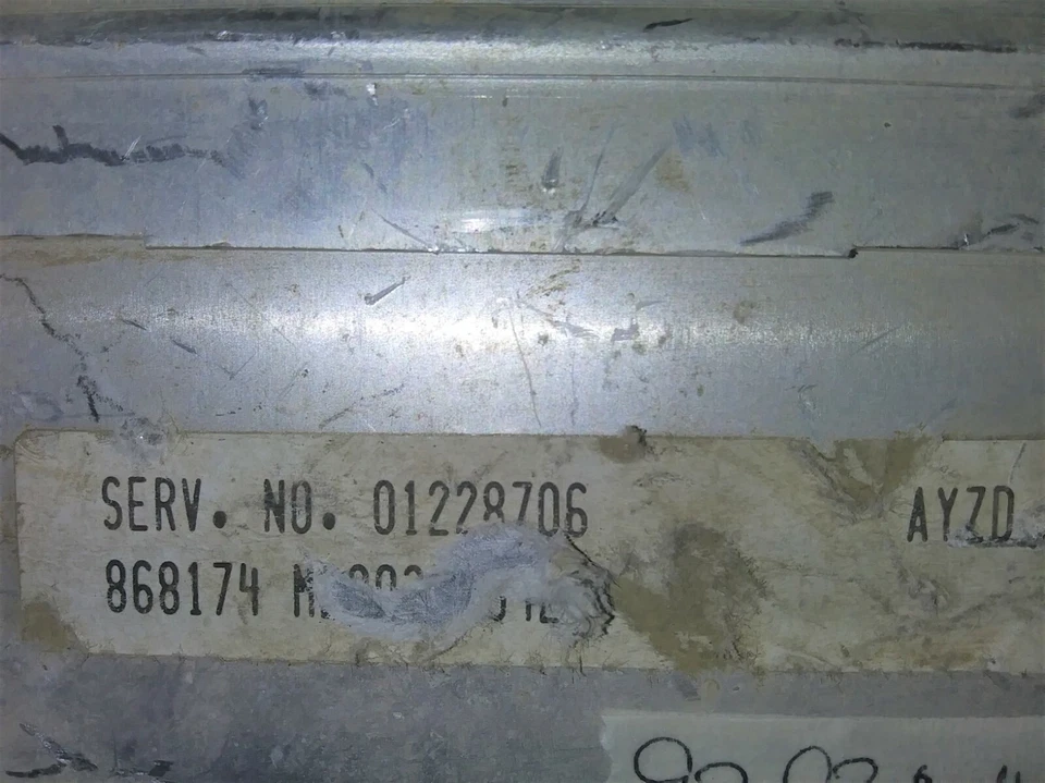 01228706 ecu ecm computer 1990-1993 Grand Am, Ciera or Achieva or Century - Image 2 of 4