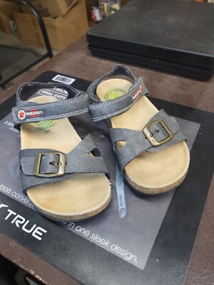 Pablosky Eco Adventure Sandals Kids Size 31 Eu Strap Soft Footbed Blue US 13.5 Y