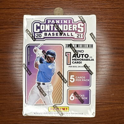 2021 PANINI CONTENDERS BASEBALL Sealed BLASTER Box SKUBAL WITT OHTANI PCA JUDGE
