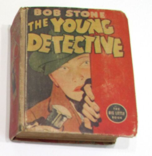 BOB STONE THE YOUNG DETECTIVE  #1432 VG, Big-Little Books Whitman 1937 - Picture 1 of 2
