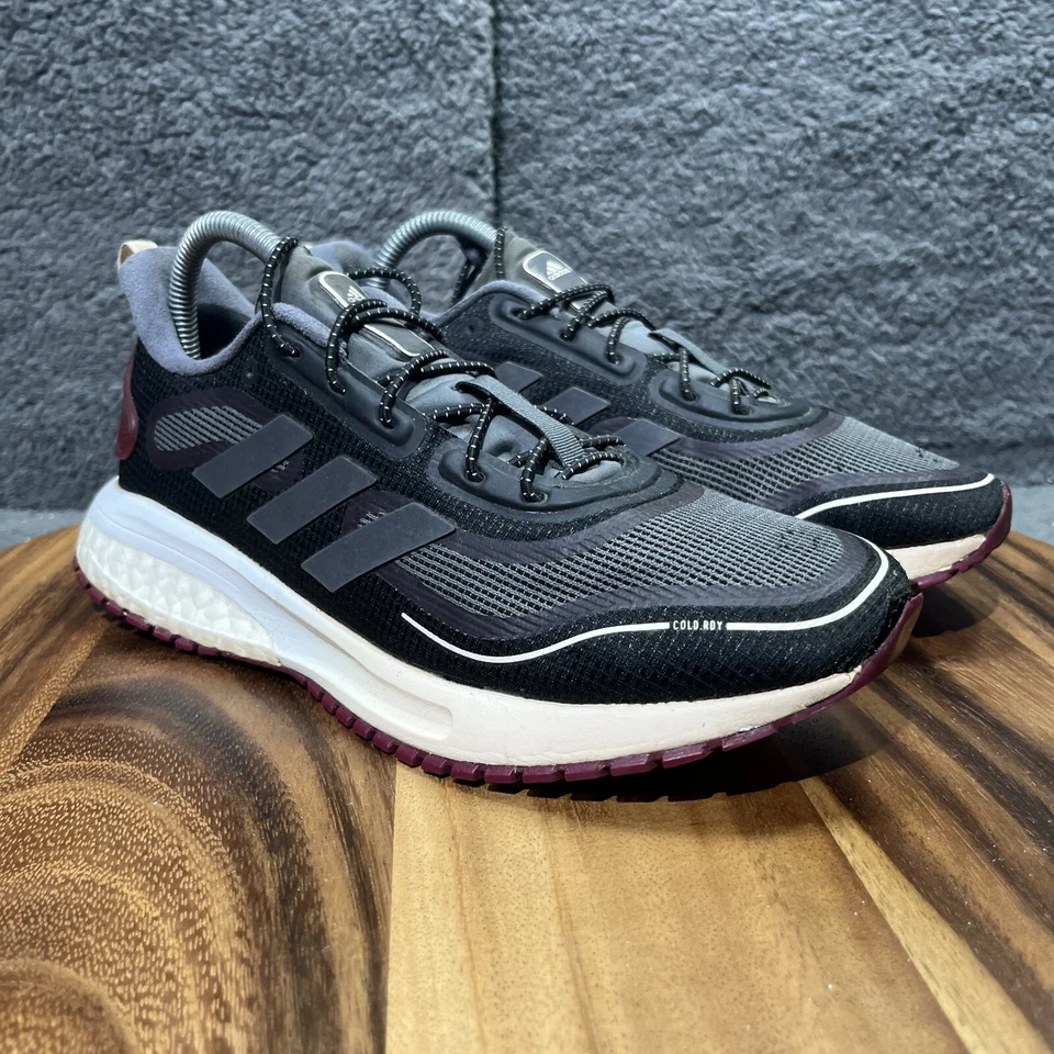 Adidas Supernova Winter Ready Women Size 8 Gray Running Athletic Shoes Low Top - Image 4 of 4