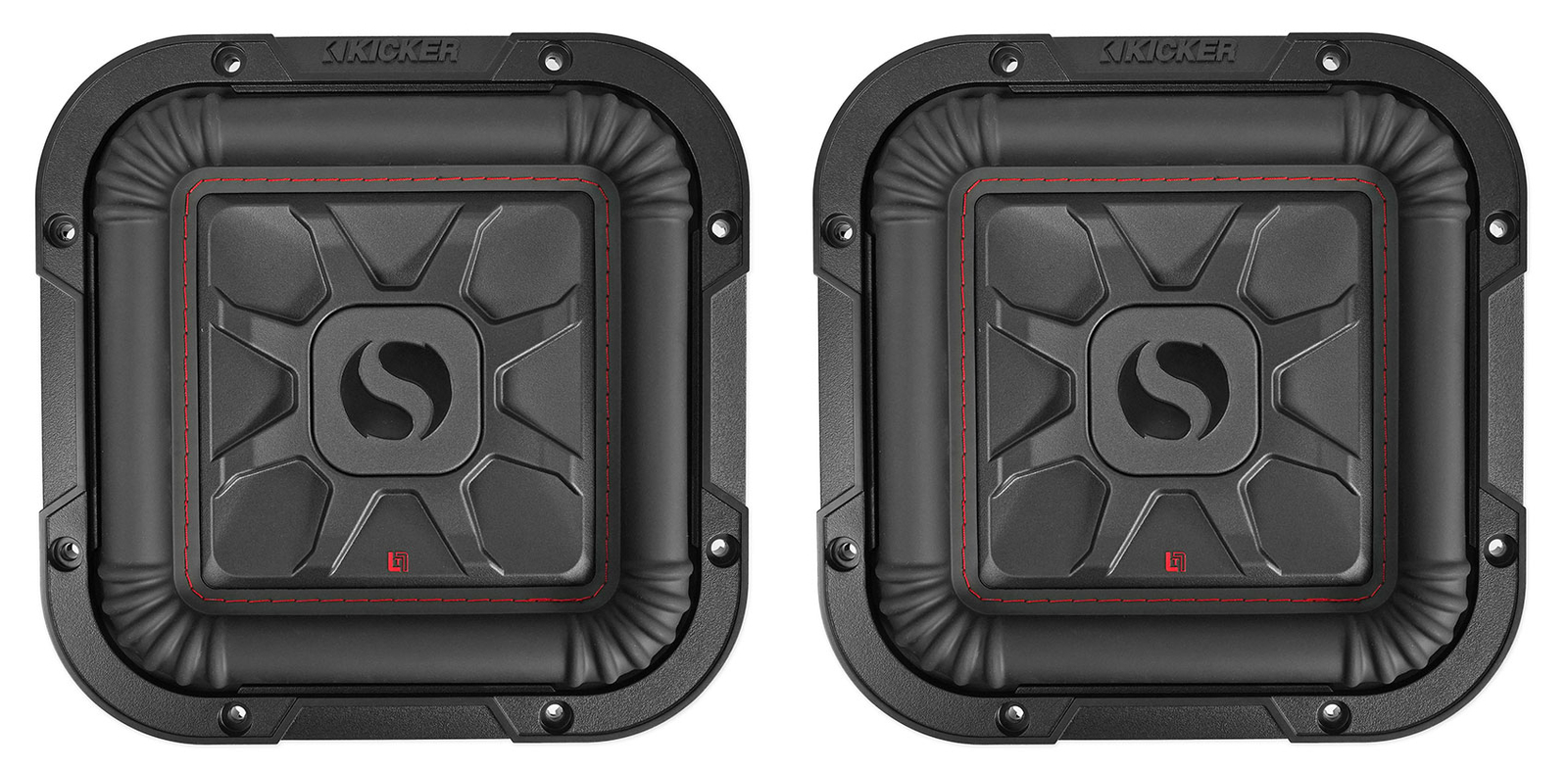 2 KICKER 46L7T82 8 Автомобильных сабвуферов L7T мощностью 700 Вт Solo-Baric Subs L7T84 DVC 2-Омный 51690₽