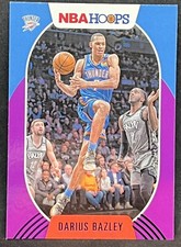 Darius Bazley 2020-21 NBA HOOPS Purple OKC