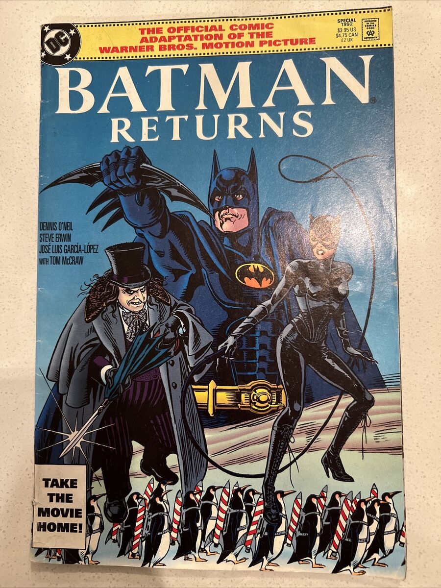 Batman Returns Official Comic Adaptation Cover B Variant Batman Returns Official Comic Adaptation Cover B Variant