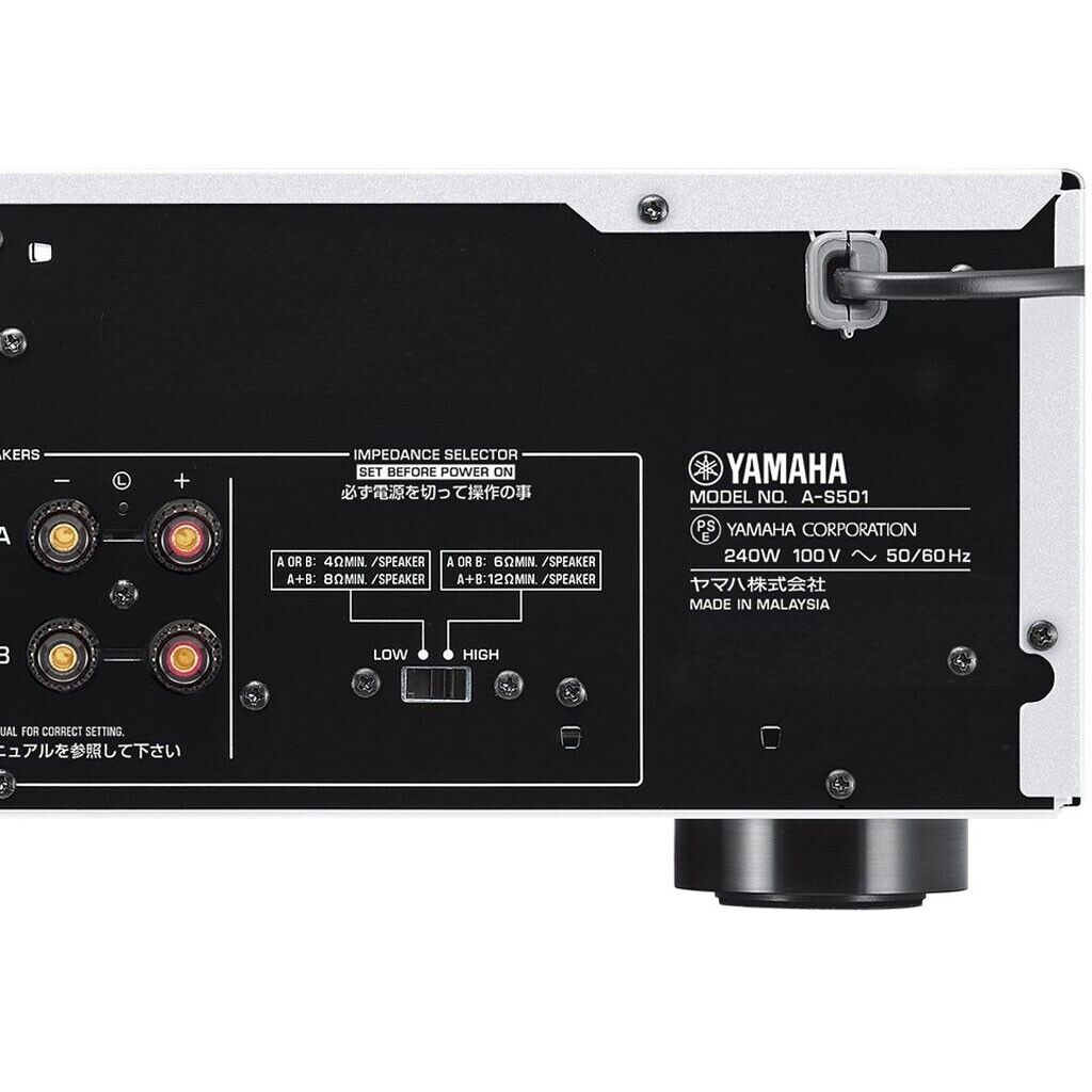 YAMAHA Pre Main Amp Amplifier A-S501(S) Silver Brand New YAMAHA Pre Main Amp Amplifier A-S501(S) Silver Brand New