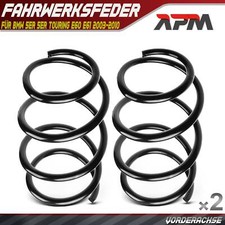 2x Federn Fahrwerksfeder Vorderachse für BMW 5er 5er Touring E60 E61 2003-2010