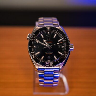 OMEGA Seamaster Planet Ocean 600M Blue 43.5MM 215.30.44.21.03.001 Box & Papers