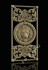 3D STL Model LION PATTERN for CNC Router 3D Printer Engraver Carving Aspire