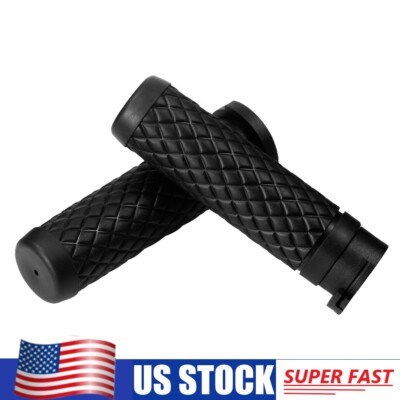 1''25mm Odorless Cable Throttle Handle Grips For Harley Touring Dyna Sportster