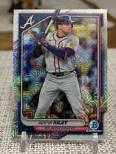 2024 Bowman Chrome #28 Austin Riley (Mega Box Mojo) Atlanta Braves