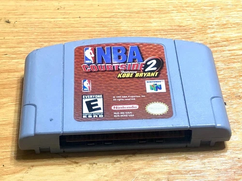 NBA Courtside 2 Featuring Kobe Bryant (Nintendo 64, 1999)