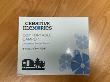 Creative Memories Comfortable Camper Decorative Border Punch - New - NIB