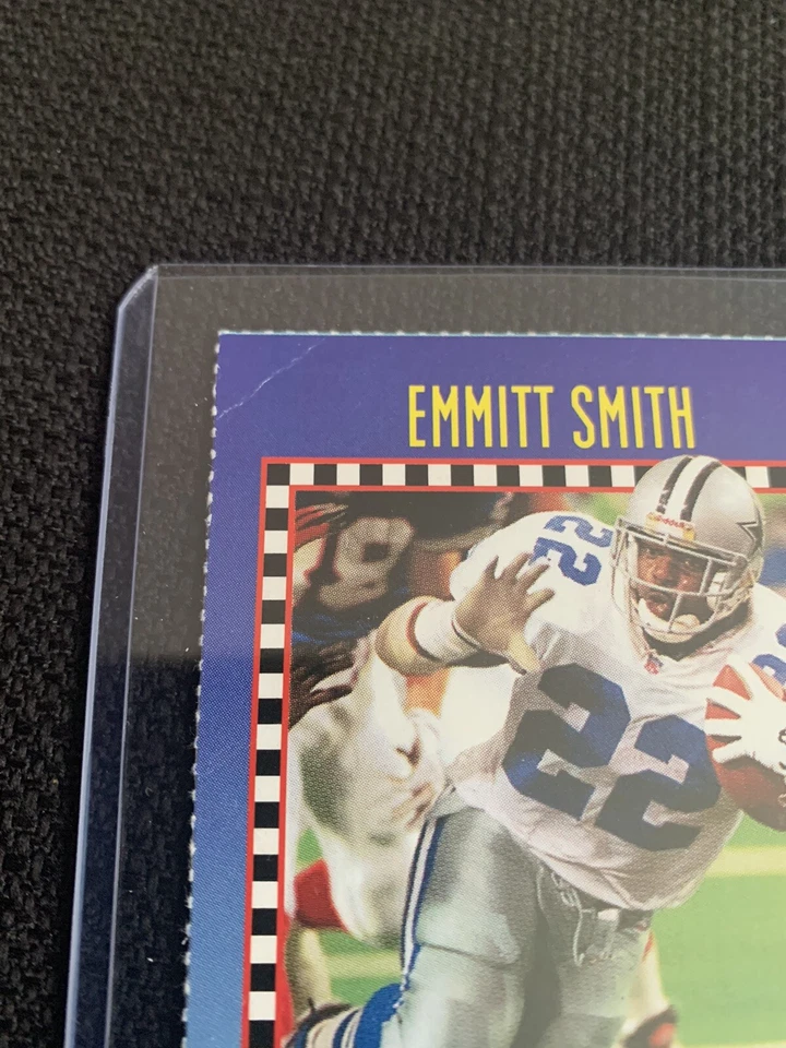 Emmitt Smith 1994 Sports Illustrated for Kids SI #256 NFL Dallas Cowboys Crease - Image 2 of 3