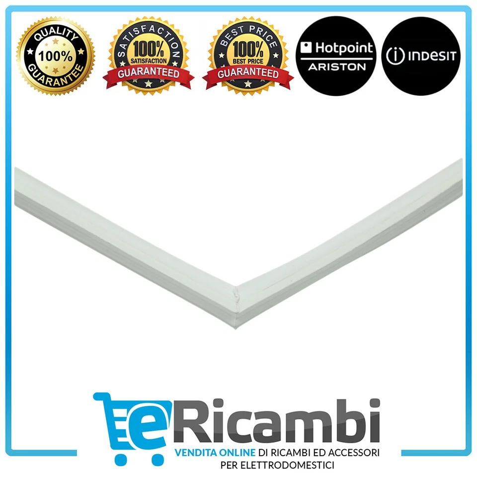 Guarnizione Magnetica Frigorifero Ariston Indesit C00141802 Originale 530x1017mm - Immagine 4 di 4