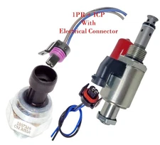 ICP/IPR Fuel Pressure Regulator & Sensor W/  Pigtail For:IHC Navistar DT466 466E