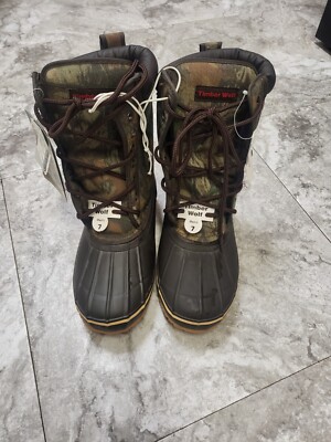 Timber Wolf Men\'s Camo Waterproof Lace Thermo Lite Hiking Hunting Winter Boots 7 TIMBER WOLF Thermo Lite Men main image 2