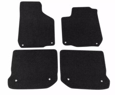 Oe 4 Pcs Factory Fitment Fr Black Carpets Floor Mat For 99-05 Vw Jetta Golf Mk4