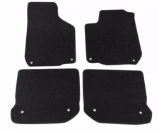 OE 4 Pcs Factory Fitment F&R Black Carpets Floor Mat For 99-05 VW Jetta Golf MK4