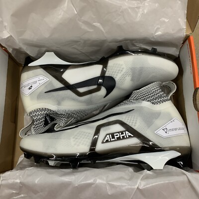 Nike Alpha Menace Elite 3 DM1792-107 White/Black Men s Size 12.5 NIB