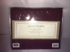 New Microfiber Sheet Set Magenta Twin