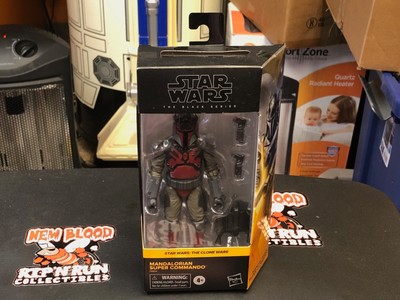 NEW Hasbro Star Wars Black Series Mandalorian Super Commando 6'' Action Figure
